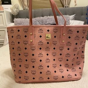 Pink MCM bag